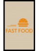 TAPIS PREMIUM POUR FASTE FOOD NYLON CHINÉ - COULEUR GRIS