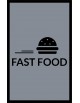 TAPIS PREMIUM POUR FAST FOOD NYLON CHINÉ - COULEUR GRIS