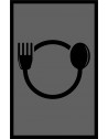 LE TAPIS FRANÇAIS PREMIUM BRASSERIE  NYLON UNI GRIS - PERSONNALISÉ