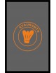 LE TAPIS FRANÇAIS PREMIUM RESTAURANT  NYLON UNI GRIS - PERSONNALISÉ