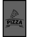 LE TAPIS FRANÇAIS PREMIUM PIZZERIA NYLON UNI GRIS - PERSONNALISÉ