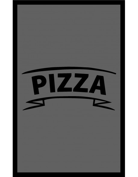 LE TAPIS FRANÇAIS PREMIUM PIZZERIA NYLON UNI GRIS - PERSONNALISÉ