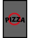 LE TAPIS FRANÇAIS PREMIUM PIZZERIA NYLON UNI GRIS - PERSONNALISÉ