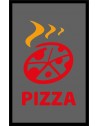 LE TAPIS FRANÇAIS PREMIUM PIZZERIA NYLON UNI GRIS - PERSONNALISÉ