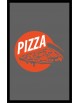 LE TAPIS FRANÇAIS PREMIUM PIZZERIA NYLON UNI GRIS - PERSONNALISÉ