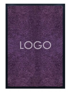 TAPIS LOGO PERSONNALISÉ PREMIUM - Nylon uni VIOLET