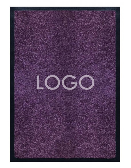 TAPIS LOGO PERSONNALISÉ PREMIUM - Nylon uni VIOLET