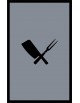 TAPIS PREMIUM POUR BOUCHERIE NYLON - COULEUR GRIS