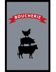 TAPIS PREMIUM POUR BOUCHERIE NYLON - COULEUR GRIS
