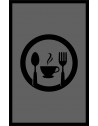LE TAPIS FRANÇAIS PREMIUM CAFÉ BAR PMU   NYLON UNI GRIS - PERSONNALISÉ