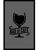 LE TAPIS FRANÇAIS PREMIUM CAFÉ BAR PMU   NYLON UNI GRIS - PERSONNALISÉ