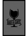 LE TAPIS FRANÇAIS PREMIUM CAFÉ BAR PMU   NYLON UNI GRIS - PERSONNALISÉ