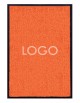 TAPIS LOGO PERSONNALISÉ - Nylon uni orange