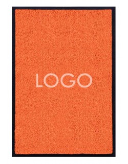 TAPIS LOGO PERSONNALISÉ - Nylon uni orange