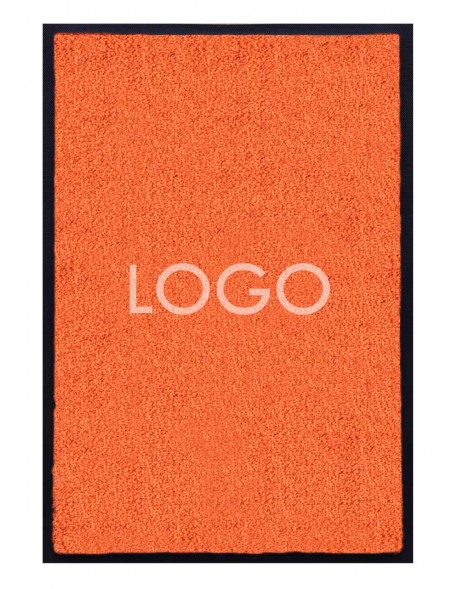 TAPIS LOGO PREMIUM NYLON UNI ORANGE - PERSONNALISÉ