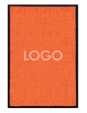 TAPIS LOGO PREMIUM NYLON UNI ORANGE - PERSONNALISÉ