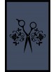 TAPIS PREMIUM POUR COIFFEUR NYLON - COULEUR GRIS