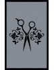 TAPIS PREMIUM POUR COIFFEUR NYLON - COULEUR GRIS