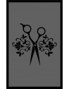 LE TAPIS FRANÇAIS PREMIUM COIFFEUR  NYLON UNI GRIS - PERSONNALISÉ