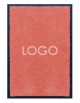 TAPIS LOGO PERSONNALISÉ - Nylon uni saumon
