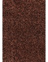 LE TAPIS FRANÇAIS D'ENTRÉE COTON - 80X70cm SANS BORD -PREMIUM MARRON FONCÉ