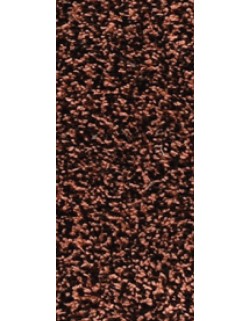 LE TAPIS FRANÇAIS D'ENTRÉE COTON - 30X70cm SANS BORD -PREMIUM MARRON FONCÉ