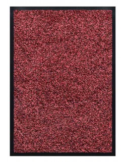 TAPIS PREMIUM NYLON CHINÉ - BORDEAUX - TAILLE PERSONNALISABLE