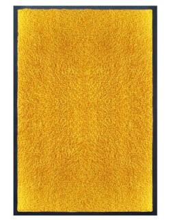 TAPIS PREMIUM NYLON UNI - JAUNE ORANGÉ - TAILLE PERSONNALISABLE