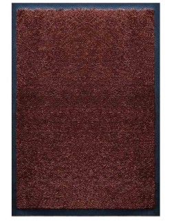 TAPIS PREMIUM NYLON UNI - MARRON FONCÉ - TAILLE PERSONNALISABLE