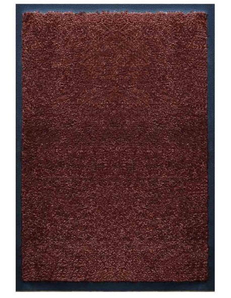 TAPIS PREMIUM NYLON UNI - MARRON FONCÉ - TAILLE PERSONNALISABLE