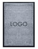 TAPIS LOGO PREMIUM NYLON UNI GRIS CLAIR - PERSONNALISÉ