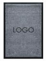 TAPIS LOGO PERSONNALISÉ PREMIUM - Nylon uni gris foncé