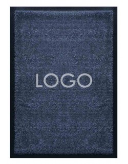 TAPIS LOGO PERSONNALISÉ PREMIUM - Nylon uni gris anthracite