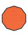 TAPIS NYLON UNI DÉCAGONALE 120 x 120cm PREMIUM ORANGE