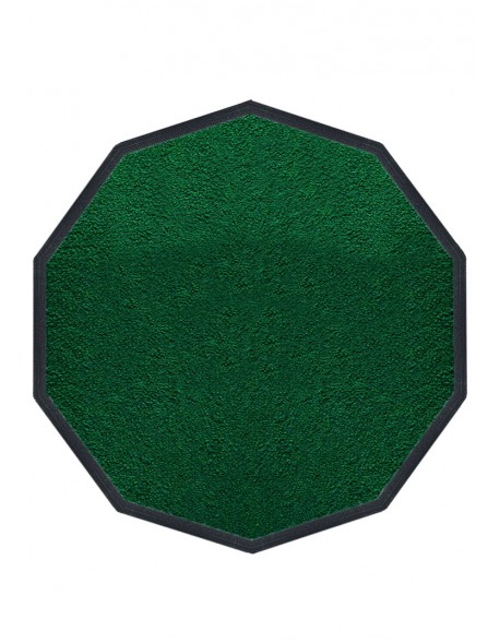 TAPIS PREMIUM NYLON UNI VERT - DÉCAGONALE 120 x 120cm