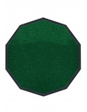 TAPIS PREMIUM NYLON UNI VERT - DÉCAGONALE 120 x 120cm