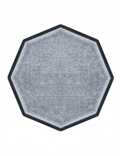 TAPIS DE PROPRETÉ PREMIUM NYLON UNI GRIS CLAIR - OCTOGONALE 90 x 90cm