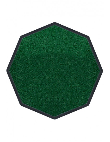 TAPIS PREMIUM NYLON UNI VERT - OCTOGONALE 90 x 90cm