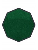 TAPIS PREMIUM NYLON UNI VERT - OCTOGONALE 90 x 90cm