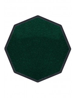 TAPIS PREMIUM NYLON UNI VERT FONCÉ - OCTOGONALE 90 x 90cm