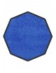 TAPIS DE PROPRETÉ PREMIUM NYLON UNI BLEU - OCTOGONALE 90 x 90cm