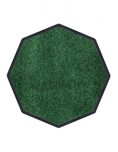 TAPIS DE PROPRETÉ PREMIUM NYLON CHINÉ VERT - OCTOGONALE 90 x 90cm