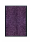 Tapis de porte d'entrée nylon uni violet - Rectangulaire 40 x 60cm