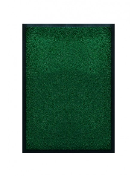 TAPIS DE PORTE D'ENTRÉE - NYLON UNI VERT - Rectangulaire 40 x 60cm