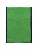 TAPIS DE PORTE D'ENTRÉE - NYLON UNI VERT POMME - Rectangulaire 40 x 60cm