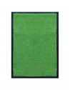 TAPIS DE PORTE D'ENTRÉE - NYLON UNI VERT POMME - Rectangulaire 40 x 60cm