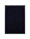 TAPIS DE PORTE D'ENTRÉE - NYLON UNI NOIR - Rectangulaire 40 x 60cm