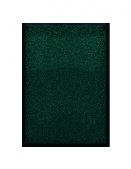 TAPIS DE PORTE D'ENTRÉE - NYLON UNI VERT FONCÉ - Rectangulaire 40 x 60cm