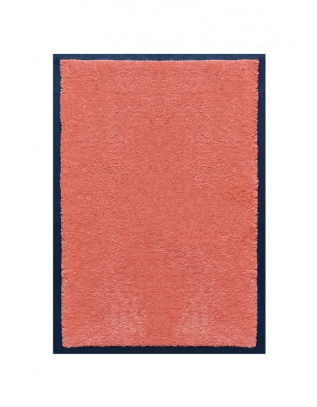 TAPIS DE PORTE D'ENTRÉE - NYLON UNI SAUMON - Rectangulaire 40 x 60cm