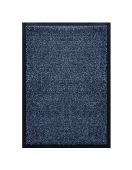 TAPIS DE PORTE D'ENTRÉE - NYLON UNI GRIS ANTHRACITE - Rectangulaire 40 x 60cm